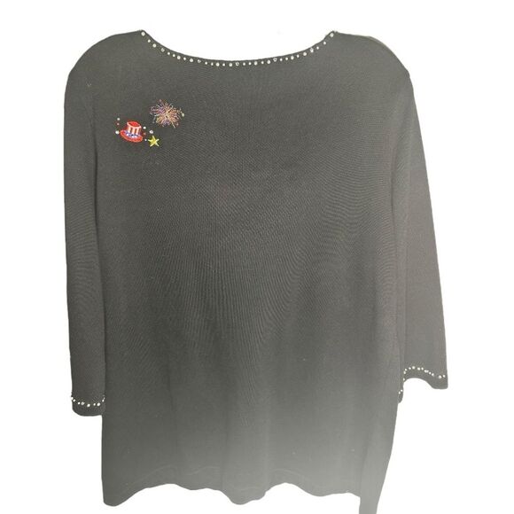 Cracker factory size medium, three-quarter sleeve patriot 100% cotton sihirt, - Picture 7 of 8